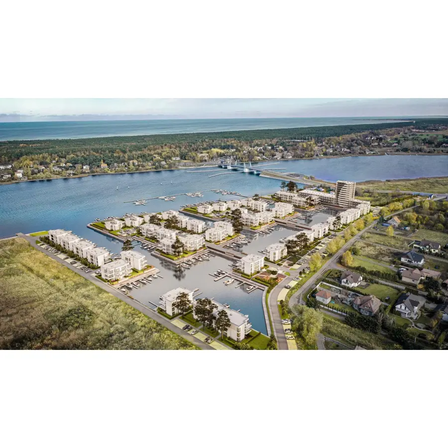 pomorskie, gdański, Pruszcz Gdański, Wiślinka, Łąkowa, Luksusowy apartament I Kompleks Sol Marina