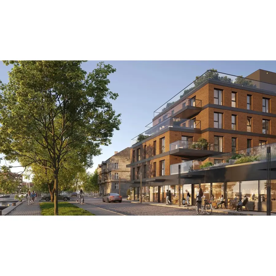 pomorskie, Gdańsk, Wiosny Ludów, Nowy 3-pokojowy apartament – Gdańsk Śródmieście